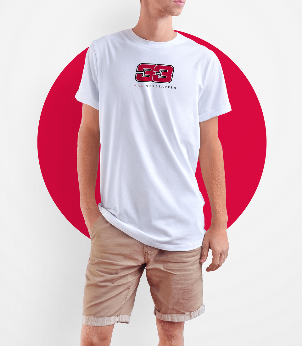 33 Max Verstappen cotton T-shirt