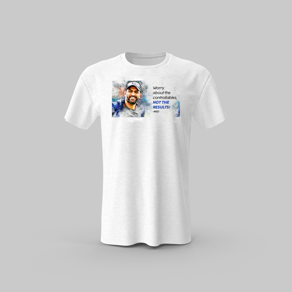 MS Dhoni Results T-shirt