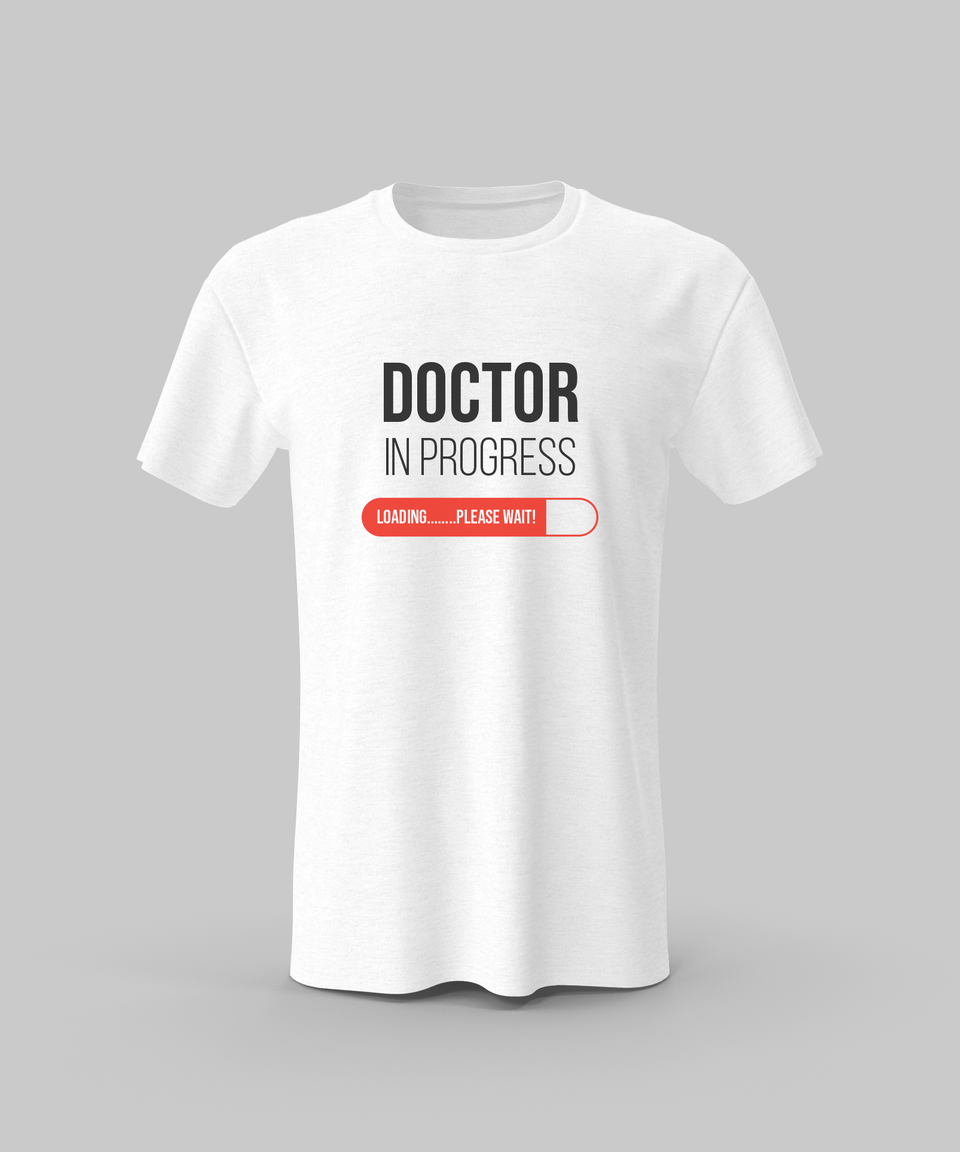 Doctor in Progress Premium Cotton T-Shirt