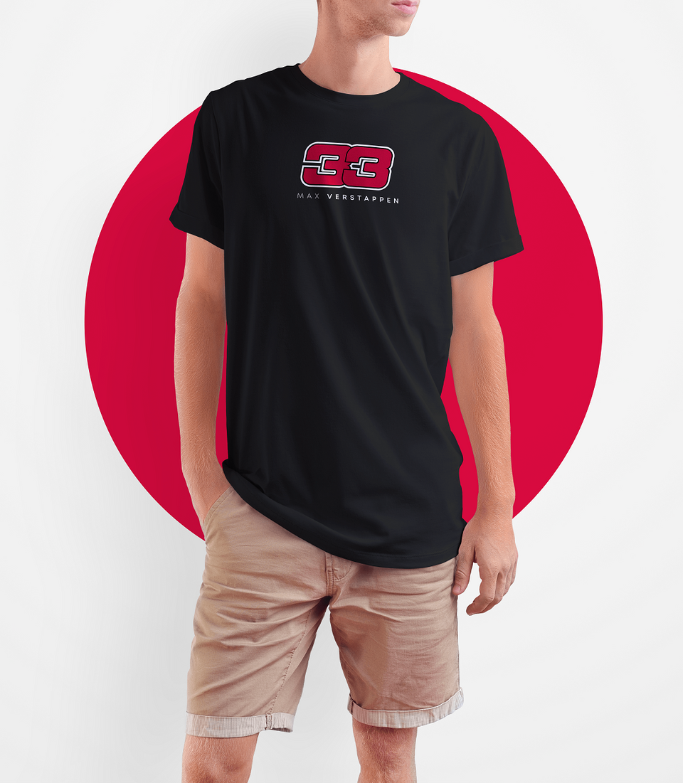 33 Max Verstappen cotton T-shirt