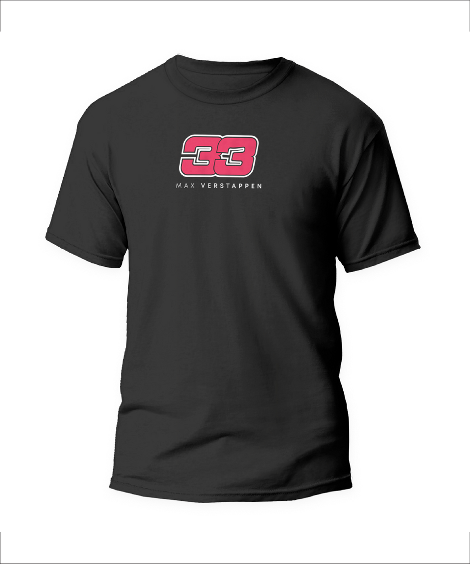 33 Max Verstappen cotton T-shirt