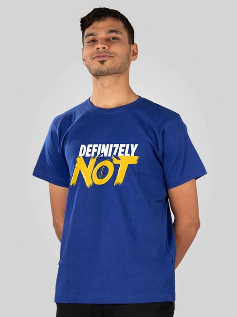 DEFINITELY NOT TSHIRT - DHONI DEDICATED MERCH | MS STOPPED? DEFINITELY NOT!